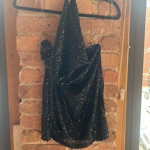 Fashion Nova Feeling Frisky Mini Dress